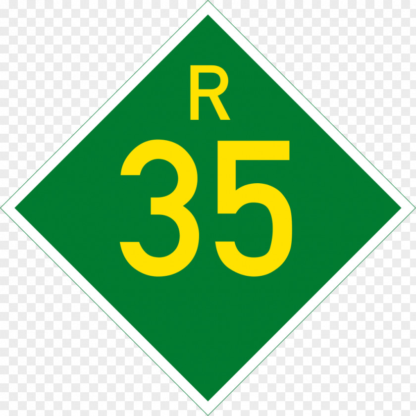 Road Interstate 35 Highway Shield US System Route Number PNG