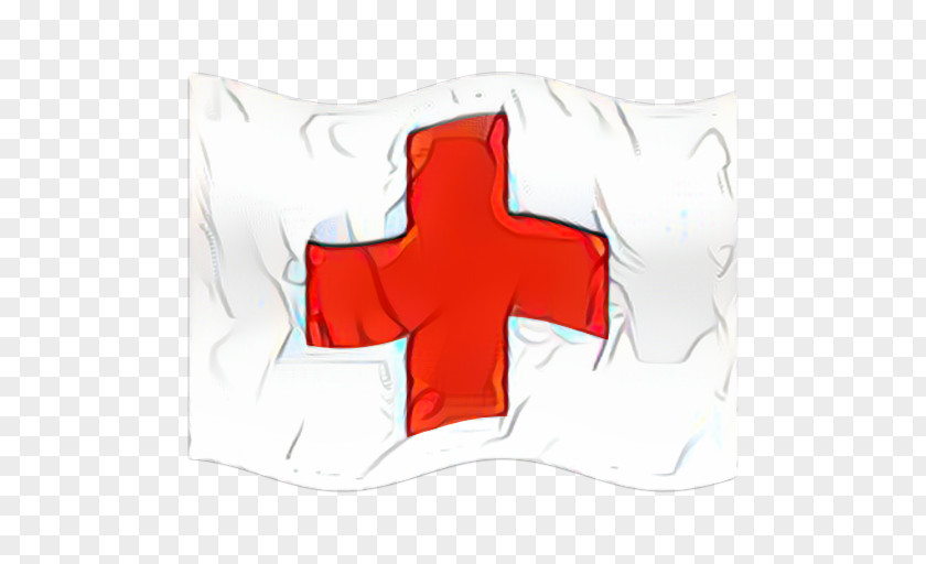 Sleeve Textile Red Cross Background PNG