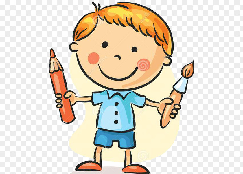 Child Paintbrush Drawing Painting PNG