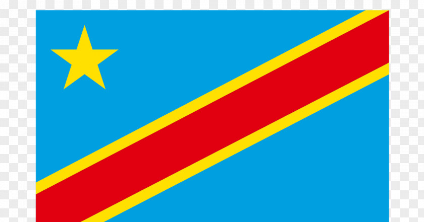 Flag Congo River Of The Democratic Republic Belgian Free State PNG