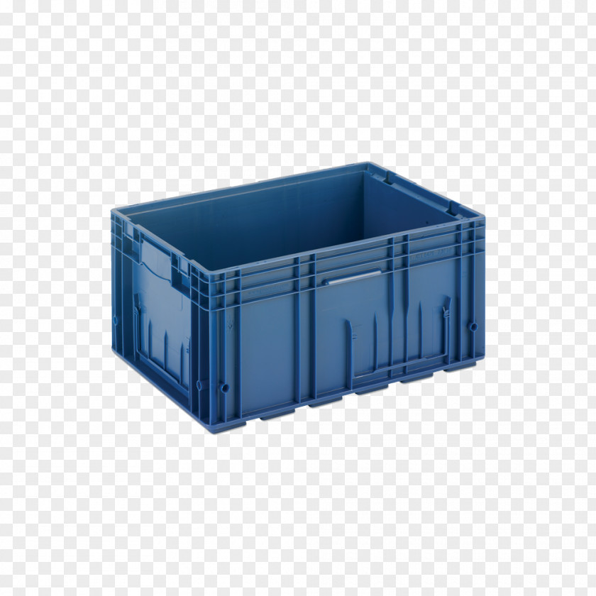 Furniture Crate Euro Container Blue PNG