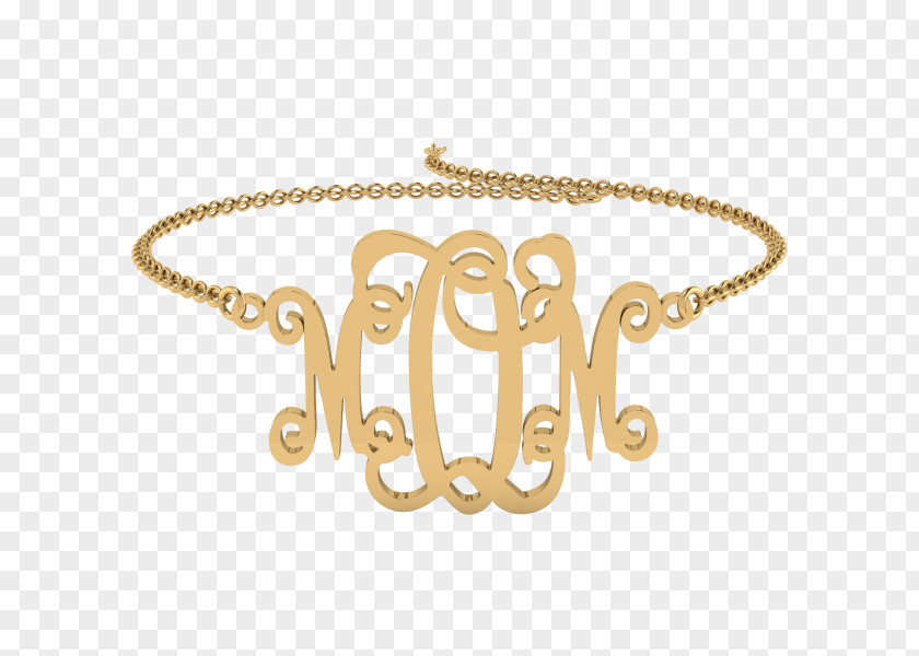 Monogram Bracelet Necklace Earring Jewellery PNG