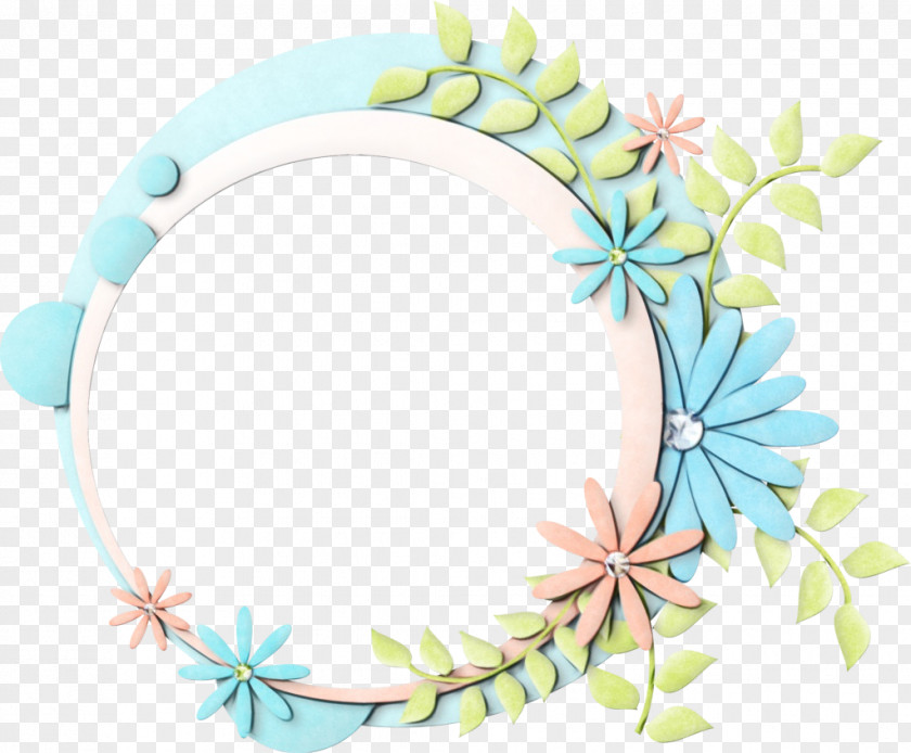 Plant Leaf Background Flower Frame PNG