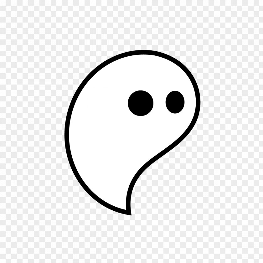 Smiley Nose Monochrome Point Clip Art PNG