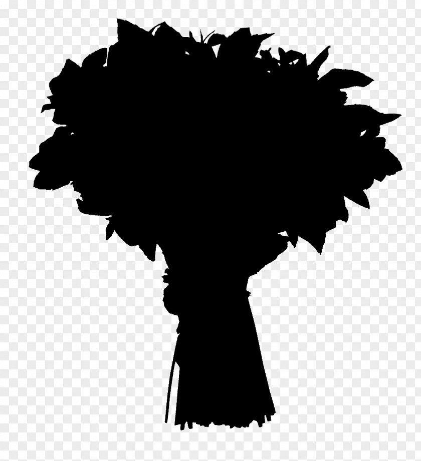 Tree Silhouette Font Leaf Flowering Plant PNG