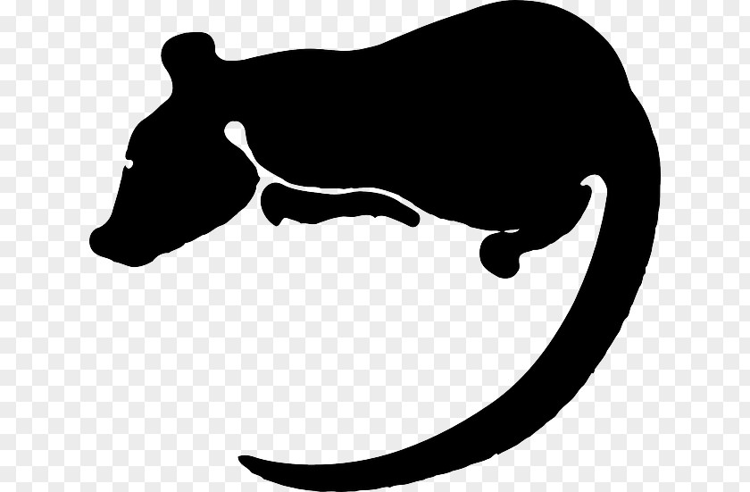 Animal Silhouettes Laboratory Rat Chinese Zodiac Rodent Clip Art PNG