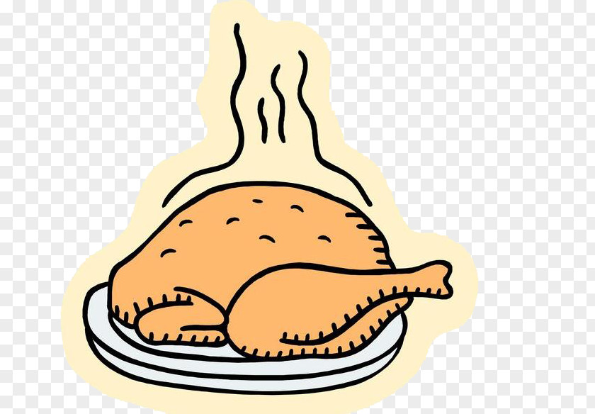 Free Thanksgiving Turkey Cartoon Clip Buckle Roast Chicken Hot Tandoori Barbecue PNG