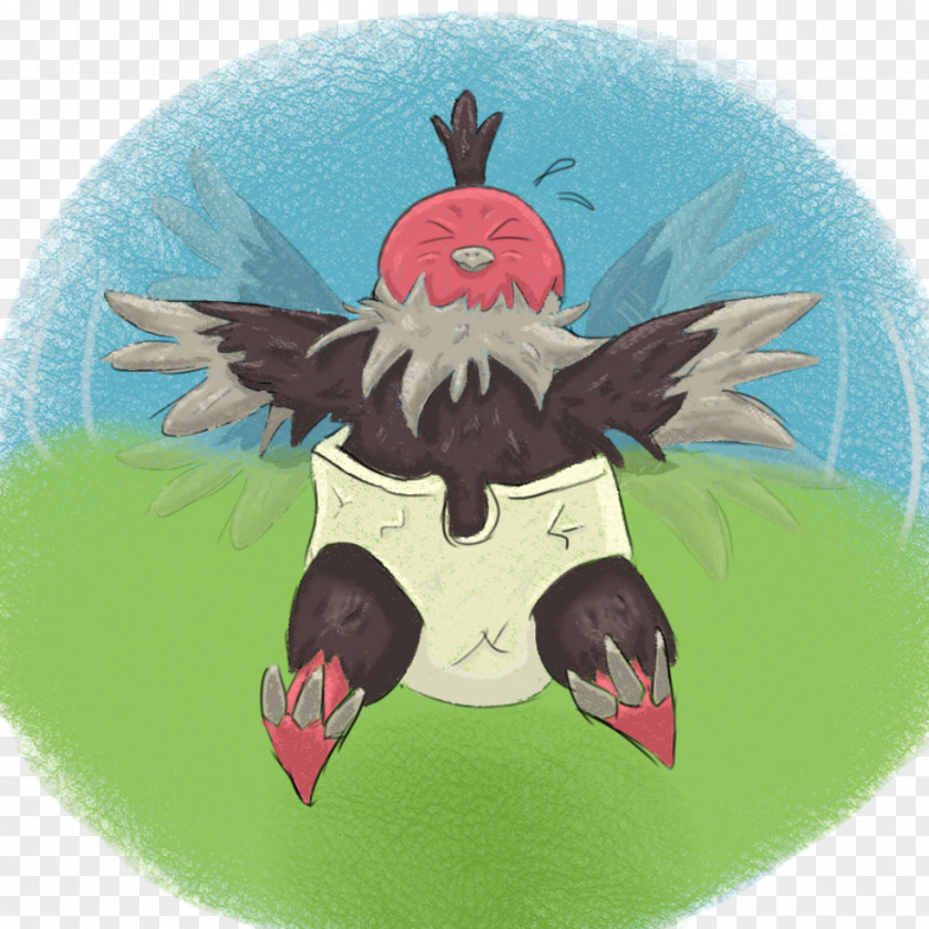 Maya Bird Beak Character Animated Cartoon PNG