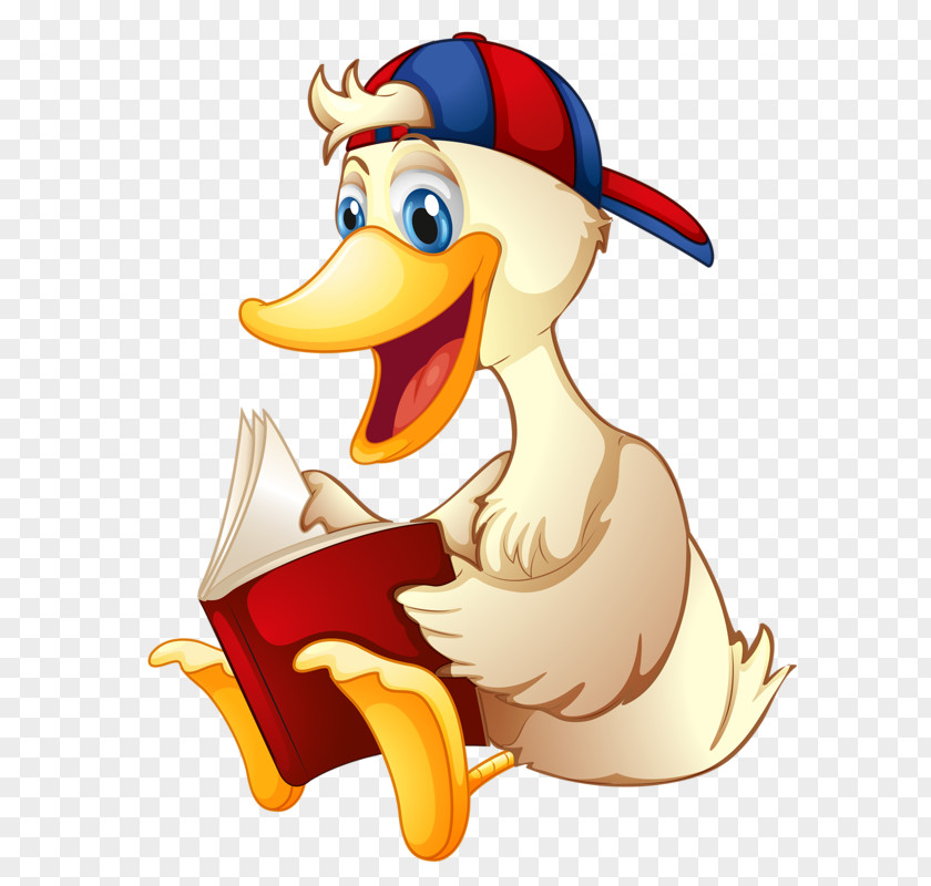 Read Ducks Duck Book Illustration PNG