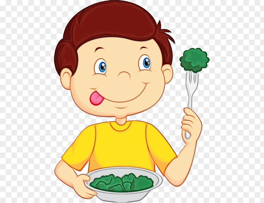 Sharing Smile Cartoon Clip Art Eating Cheek Child PNG