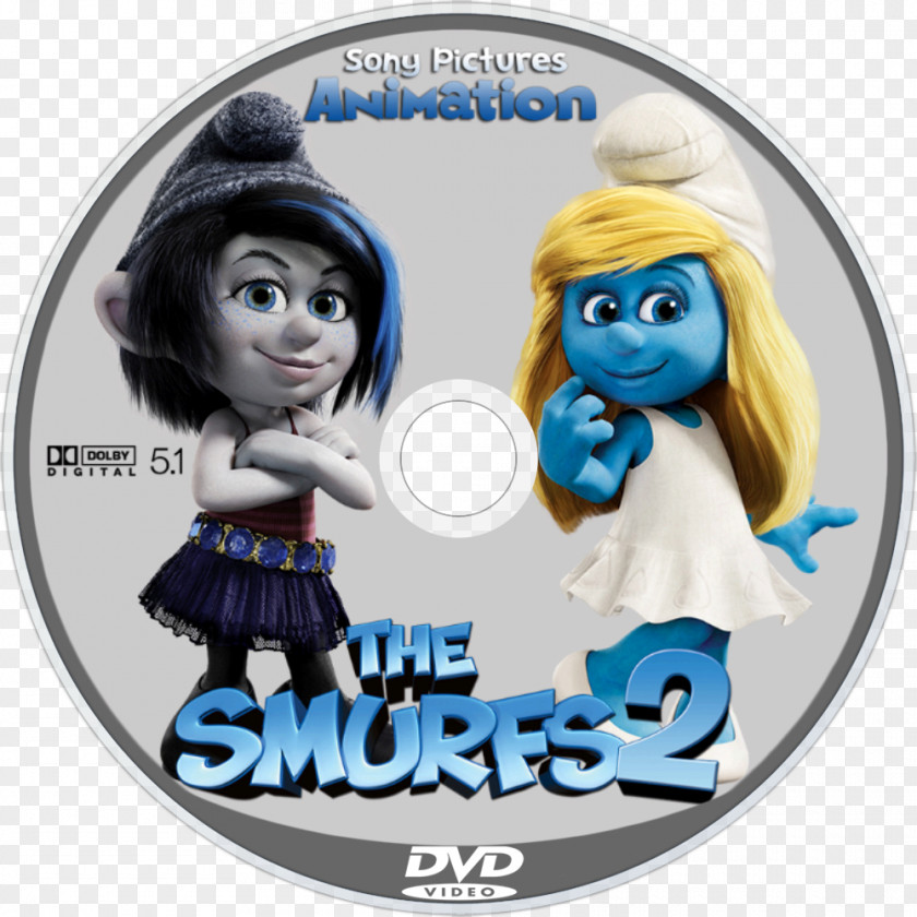 The Smurfs 2 DVD YouTube Blu-ray Disc PNG