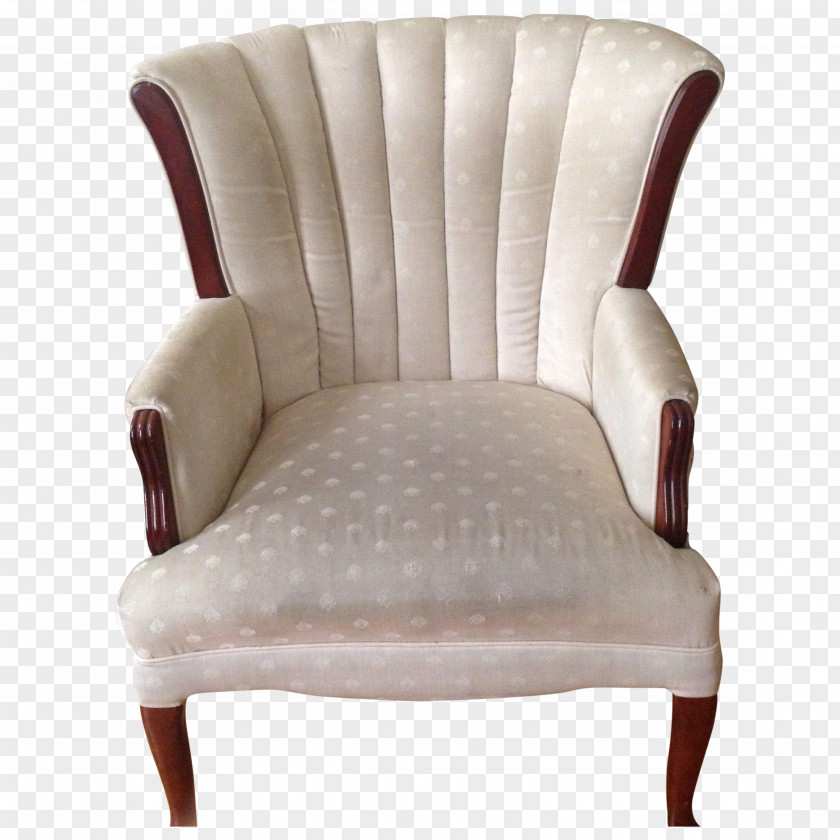 Chair Club Wing Queen Anne Style Furniture Upholstery PNG