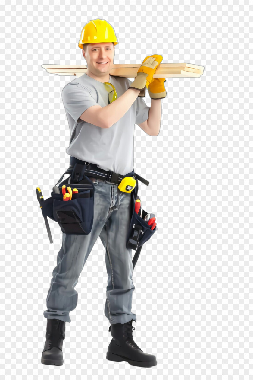 Construction Worker Handyman Engineer Blue-collar Workwear PNG