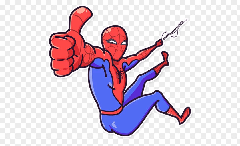 Cute Spiderman Telegram Sticker Avengers: Infinity War Spider-Man Clip Art PNG