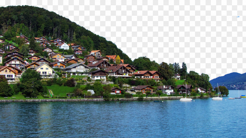 Lake Thun Fifteen Brienz Wendelsee Wallpaper PNG