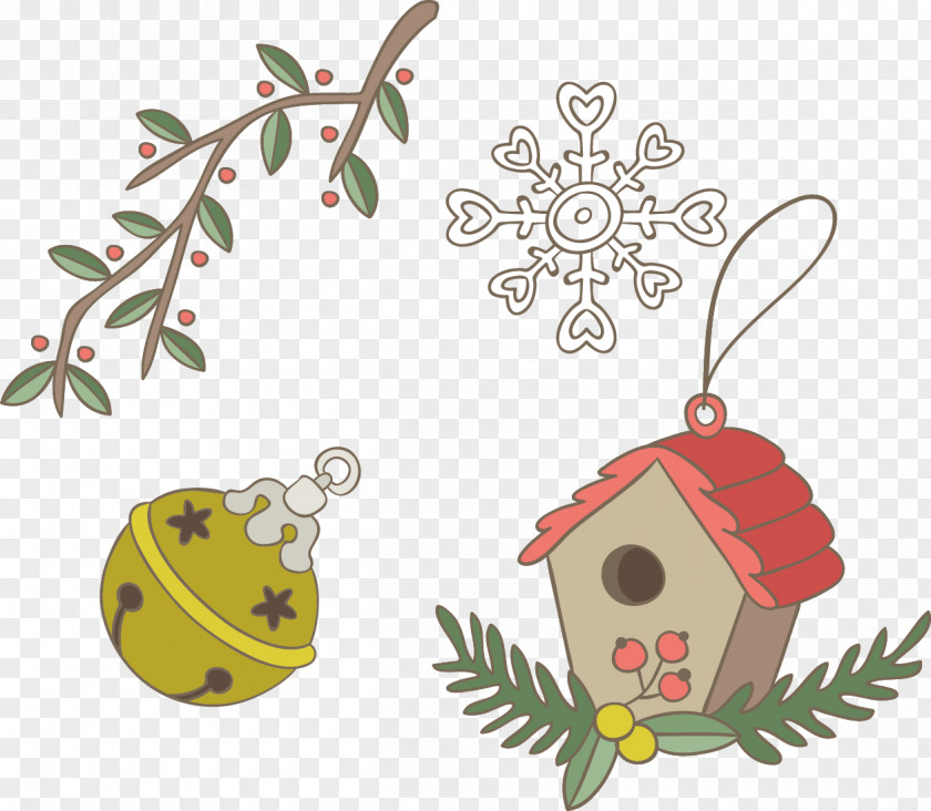 Winter Decorative Material Illustration PNG