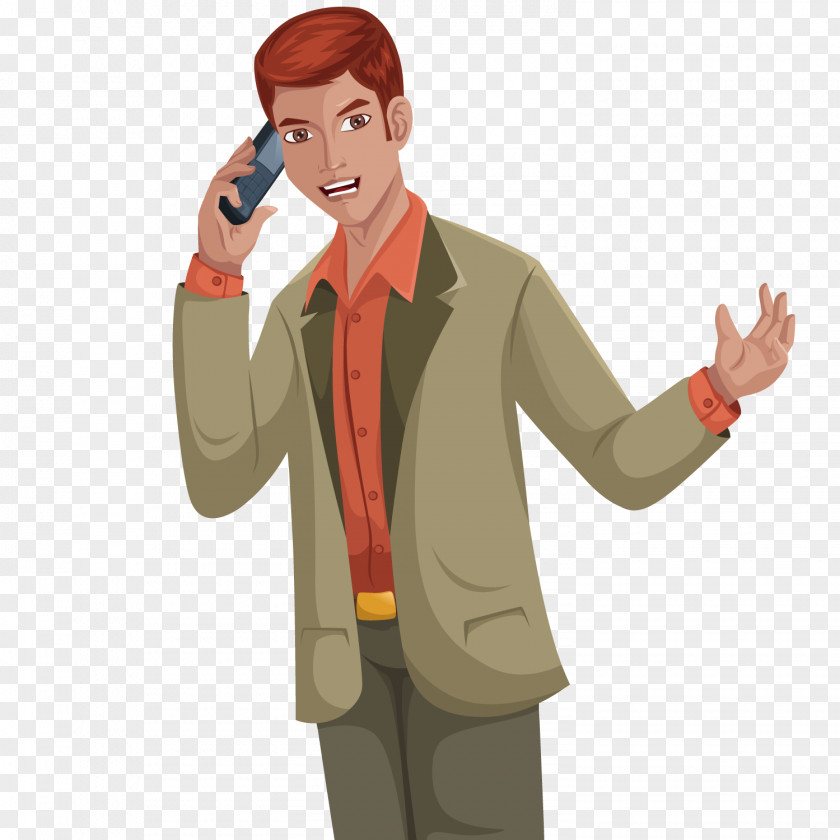 Call The Man Cartoon Speech Balloon Illustration PNG