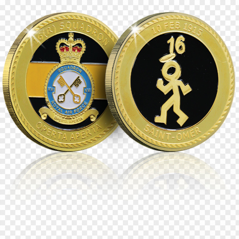 Coin Commemorative Gold Silver Royal Air Force PNG