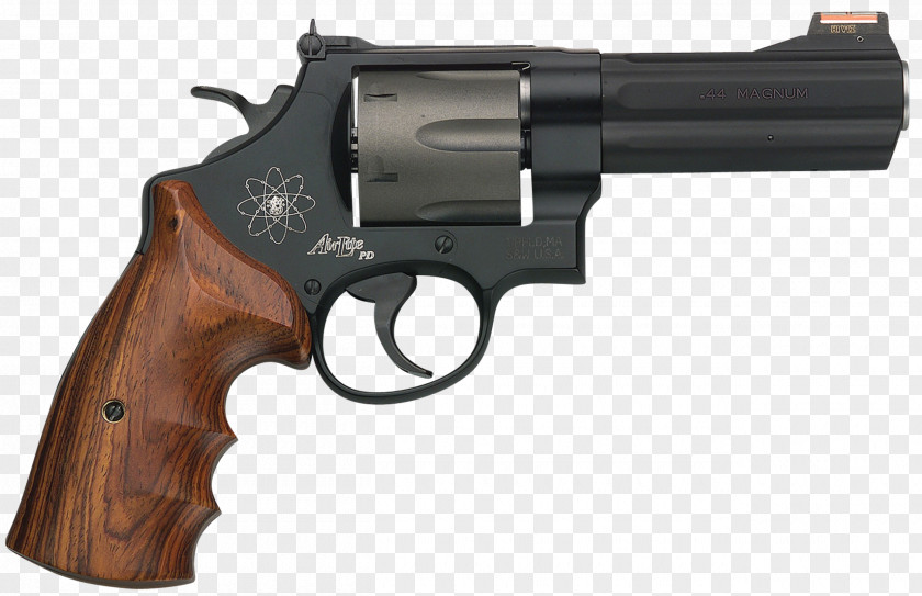 Handgun Smith & Wesson Model 27 .44 Magnum Revolver Cartuccia PNG
