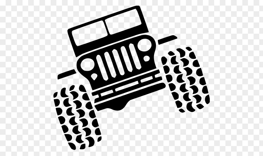 Jeep Wrangler Rubicon Car Silhouette PNG