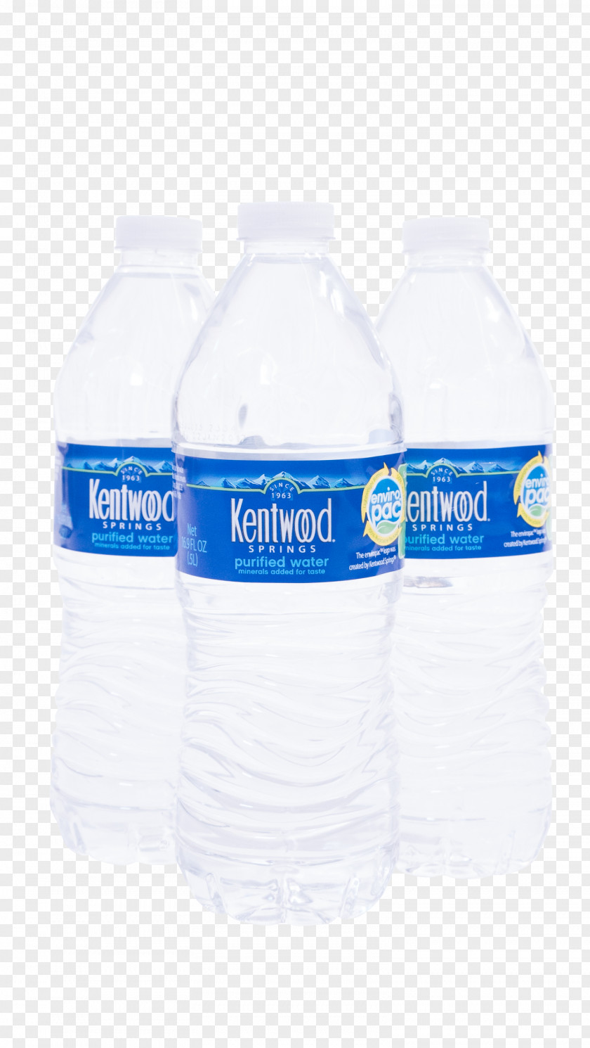 Mineral Water Bottled Distilled Bottles PNG