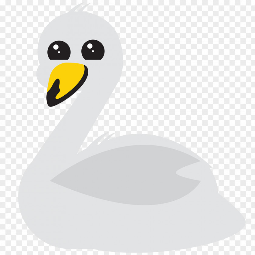 Swan Duck Bird Vertebrate Goose Cygnini PNG