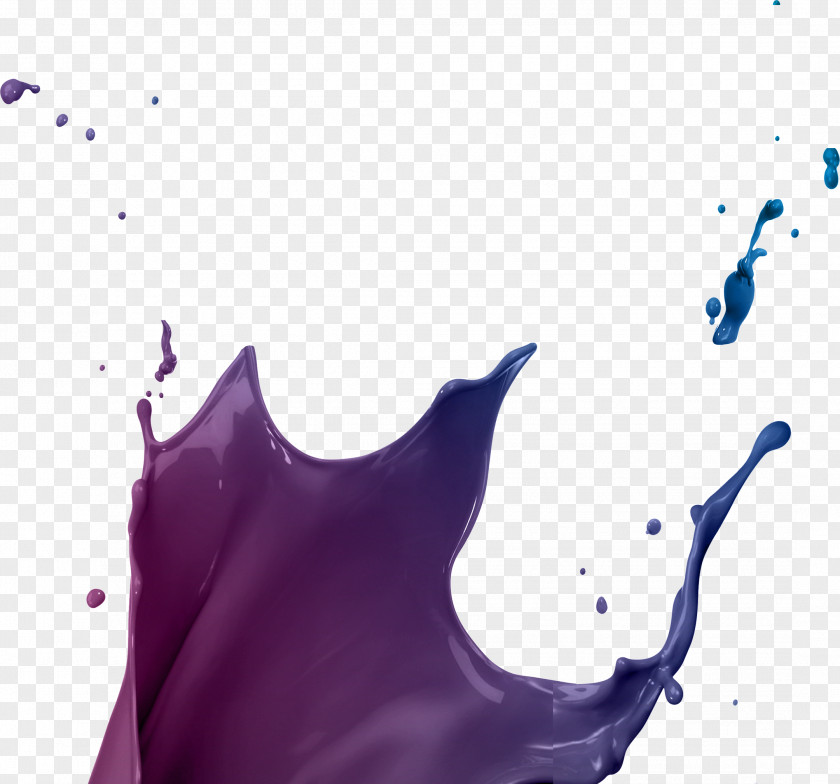 Creative Splashing Desktop Wallpaper PNG