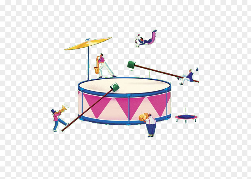 Drum Circus Drums Musical Instrument PNG