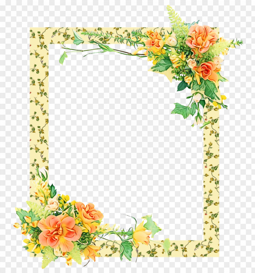 Picture Frames Flower Photography Image PNG