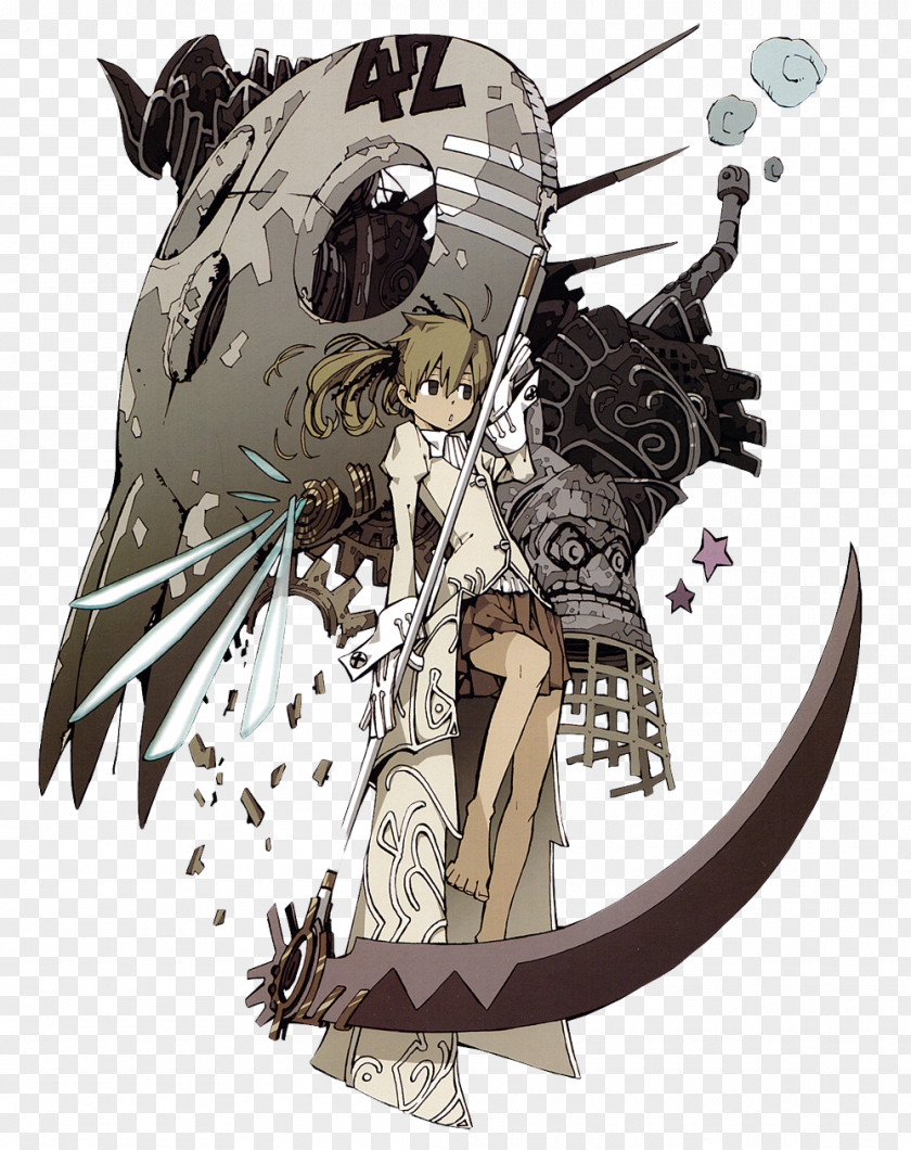 Soul Eater : Art Maka Albarn Evans Art. Illustration Book PNG