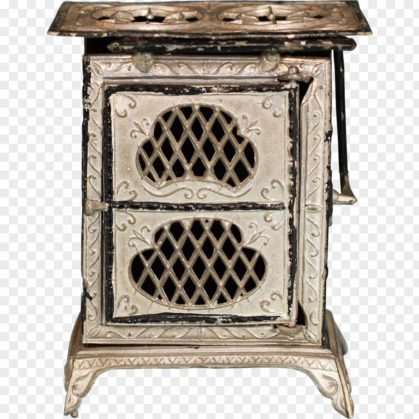 Stove Furniture Antique Iron Maiden Man PNG