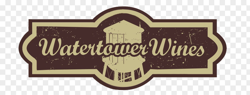 Water Tower Watertower Winery Chicago Logo Label PNG