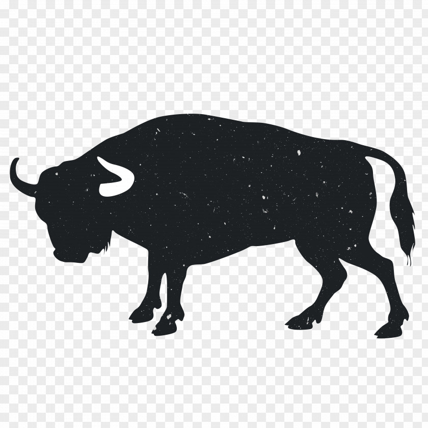 Animal Silhouettes Angus Cattle Hereford Bull Drawing Clip Art PNG