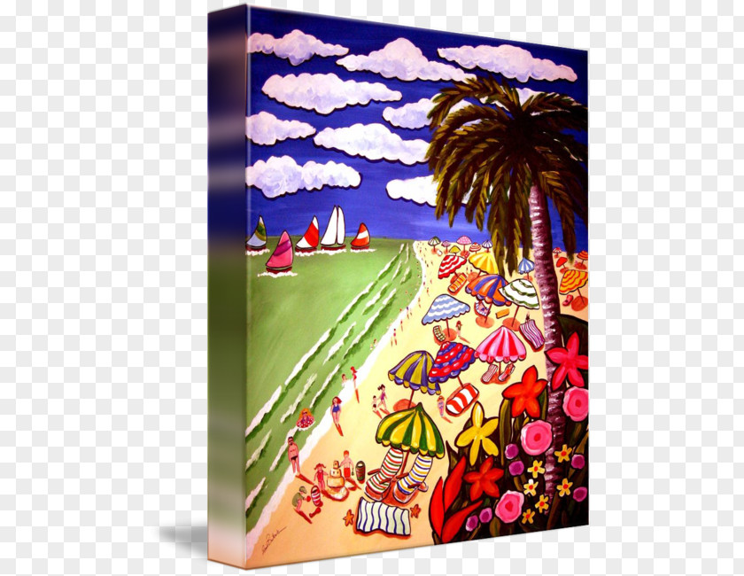 Beach Tropical Pismo Douchegordijn Advertising Garden Curtain PNG