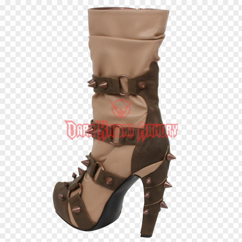 Calf Spear Boot Footwear High-heeled Shoe Sandal PNG