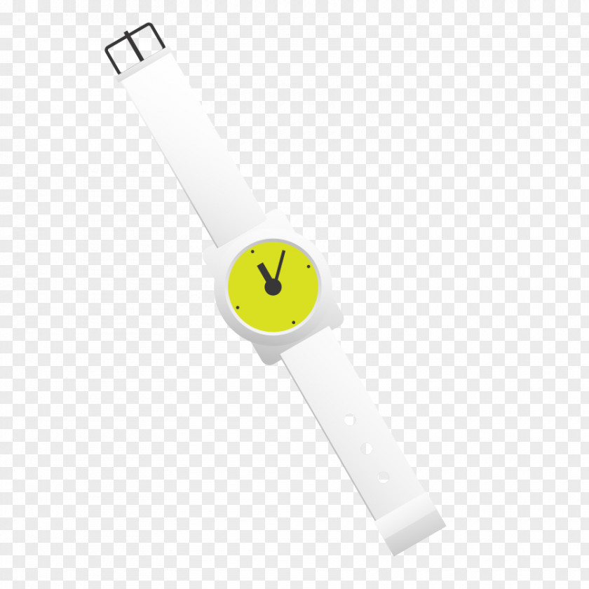 Watch White Material Pattern PNG