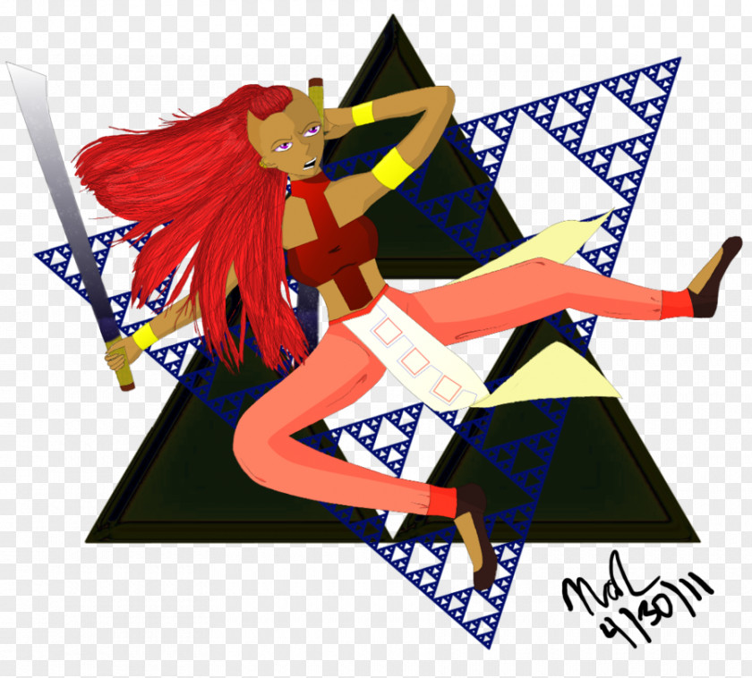 Zelda Tribal Sierpinski Triangle Clip Art PNG