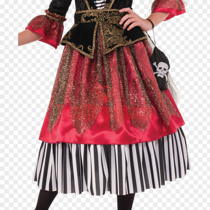 Pirate Costume Design Dress Party Carnival PNG