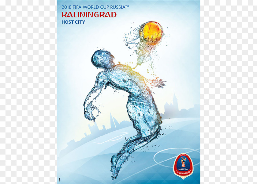 Russia Poster 2018 World Cup 2014 FIFA Kaliningrad National Football Team Brazil PNG