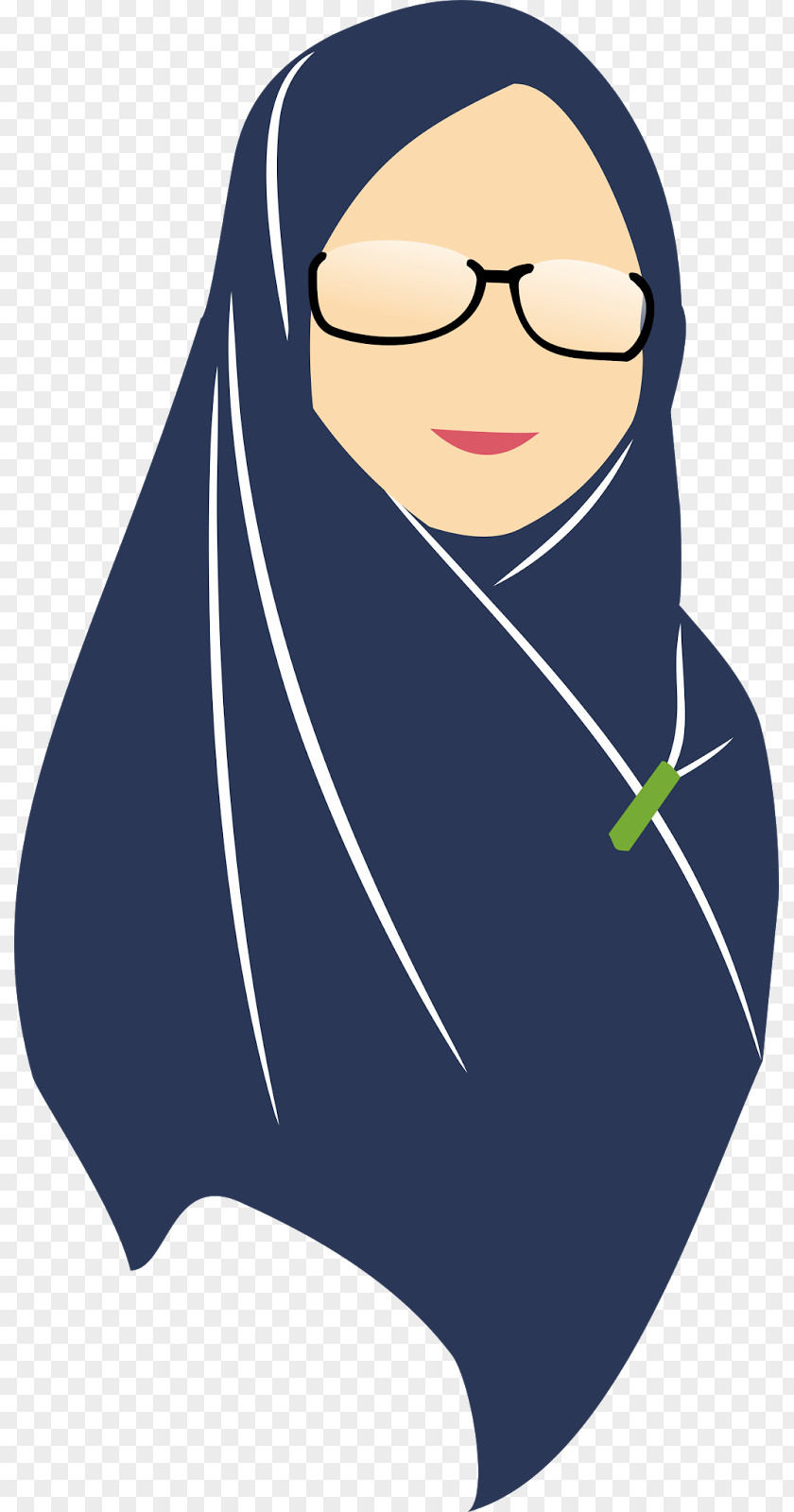 Arabic Baby Clip Art Muslimah Woman Hijab Cartoon Image PNG