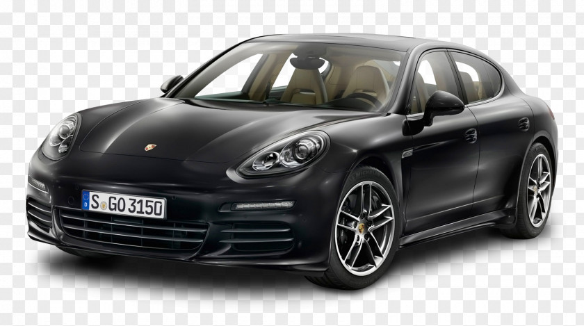 Black Porsche Panamera Car 2018 2017 2016 Edition GTS PNG