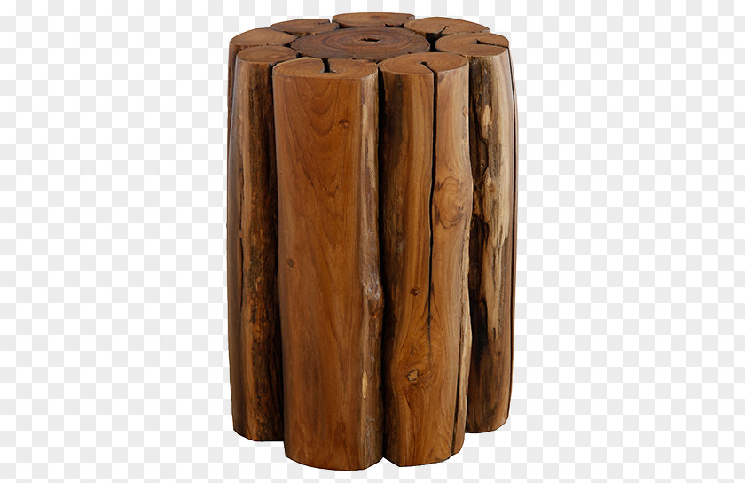 Collage Wooden Bench Wood Stool PNG