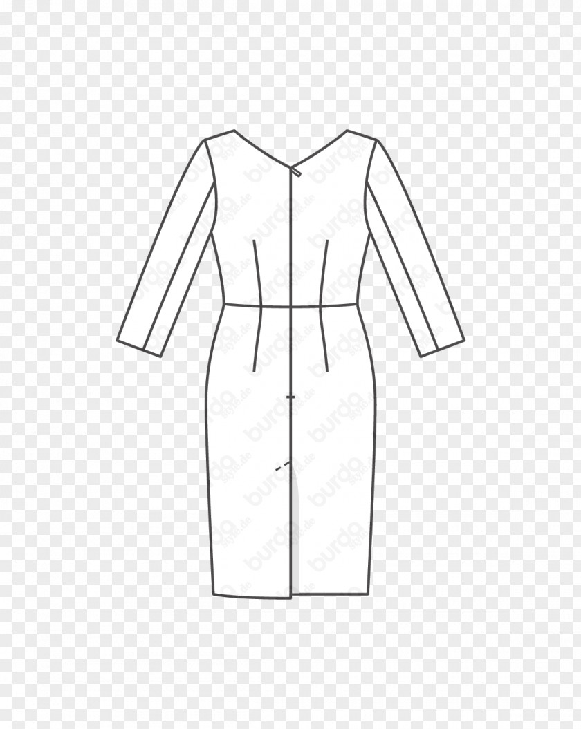 Dress Fashion Shoulder Collar Pattern PNG