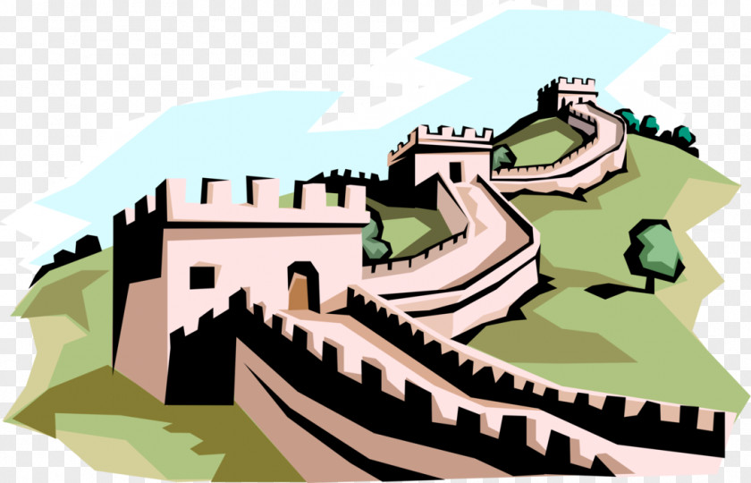 Great Wall Of China Clip Art Image Vector Graphics PNG