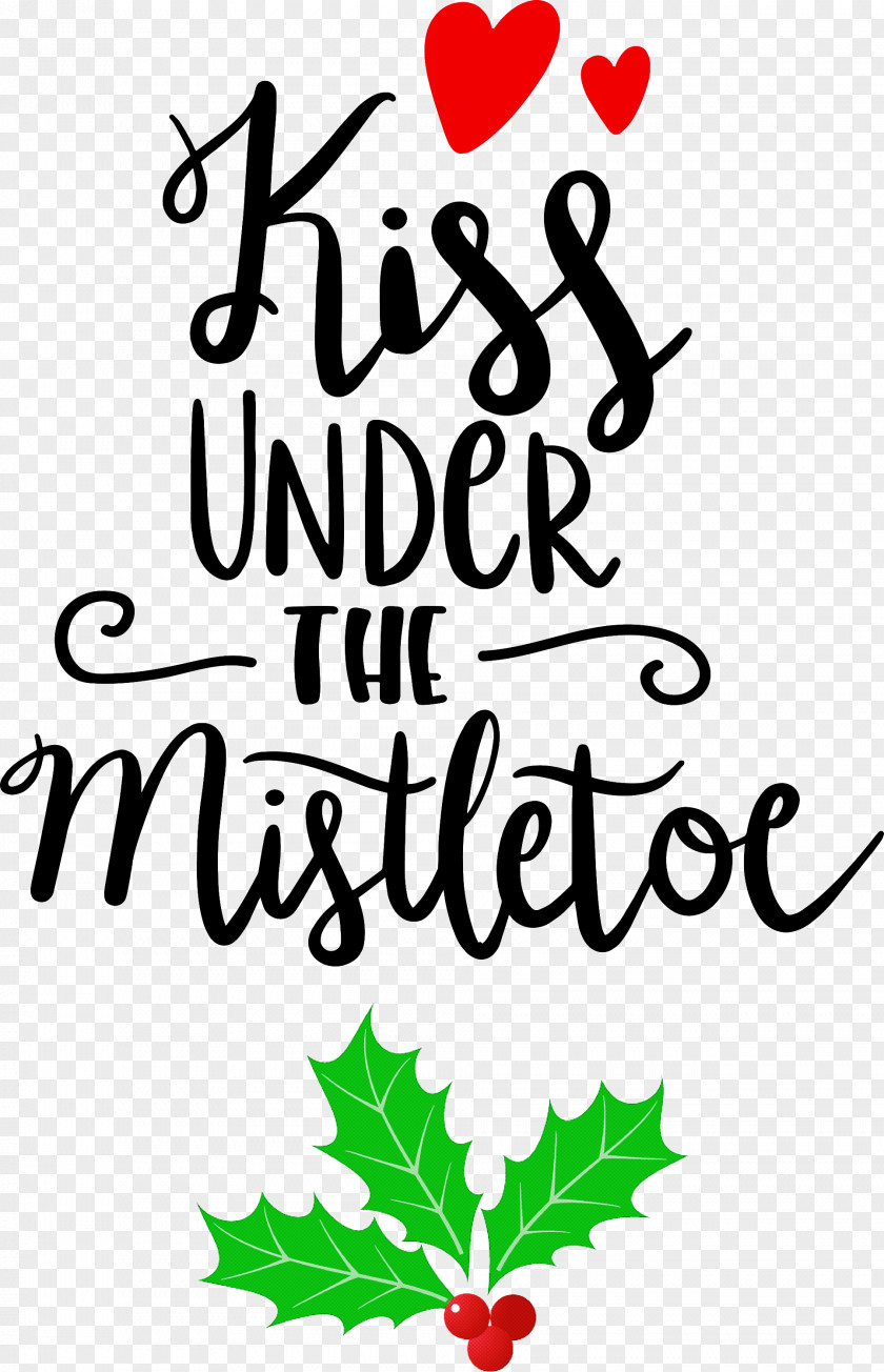 Kiss Under The Mistletoe PNG