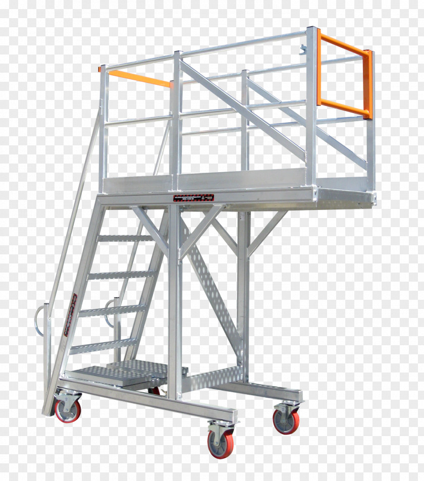Ladder Cantilever Scaffolding Stairs Aerial Work Platform PNG