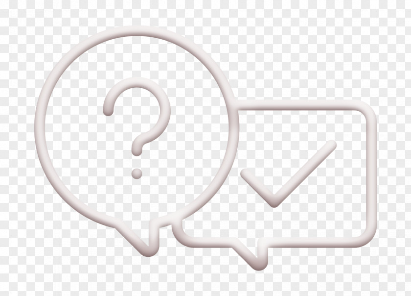 Logo Blackandwhite Customer Service Icon Question PNG