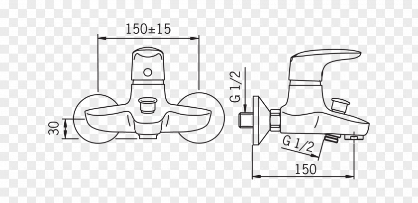 Shower Tap Oras Bateria Wodociągowa Bathtub PNG