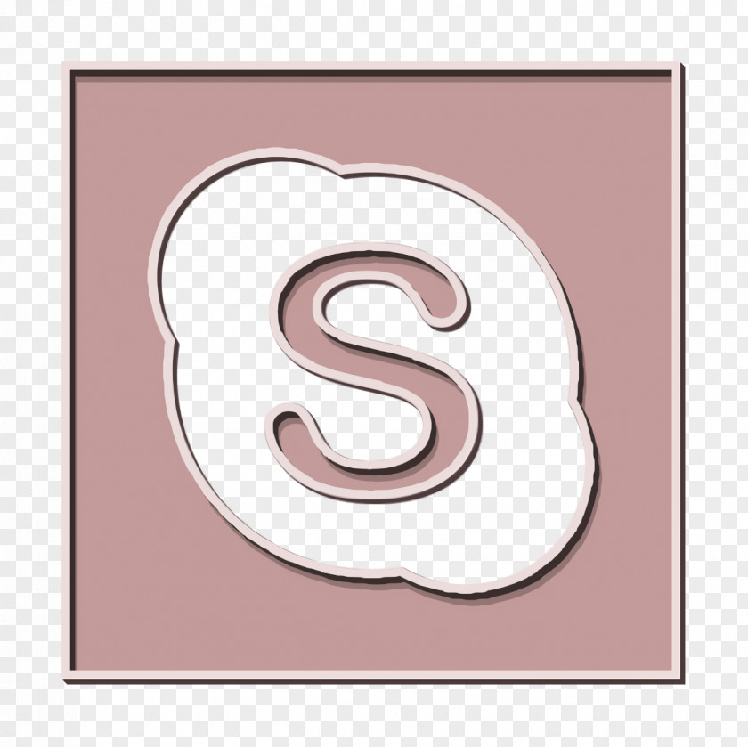 Skype Icon Solid Social Media Logos PNG