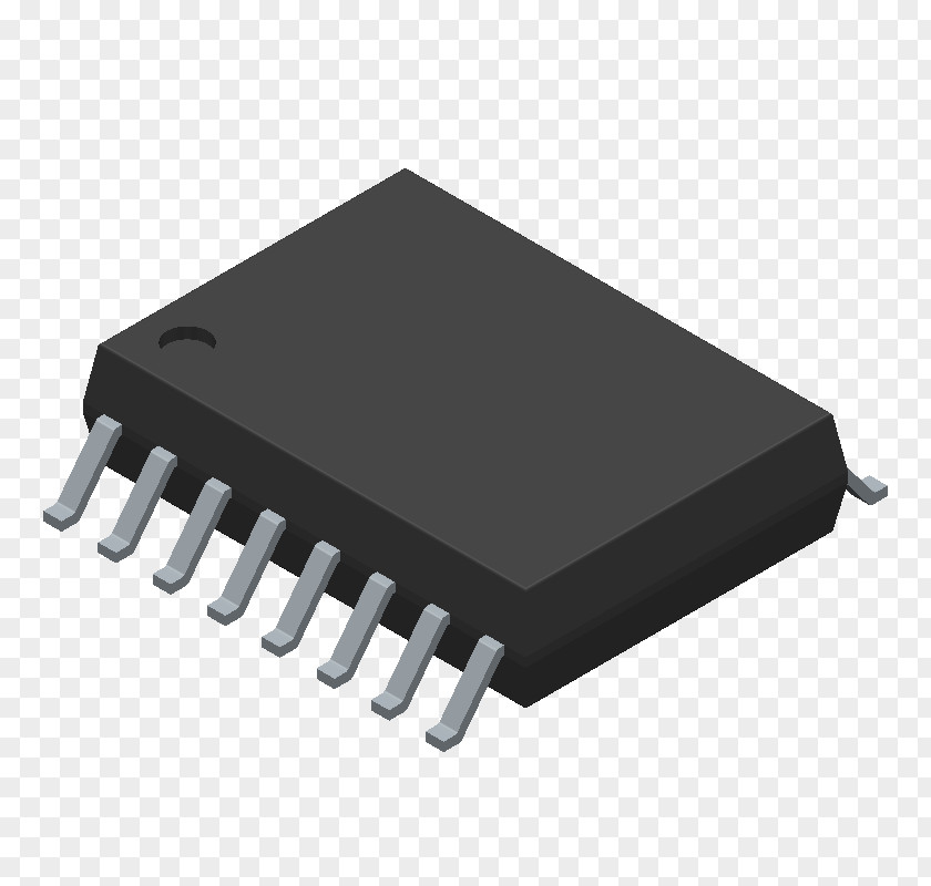 Small Outline Integrated Circuit Transistor Electronic Component Electronics Thin Package PNG